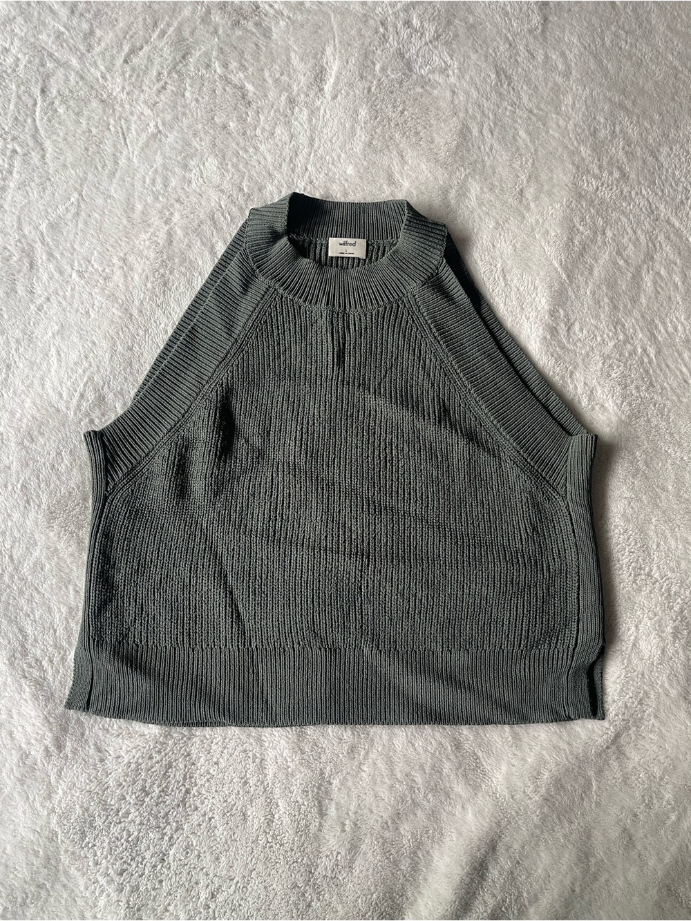 Wilfred knit tank top